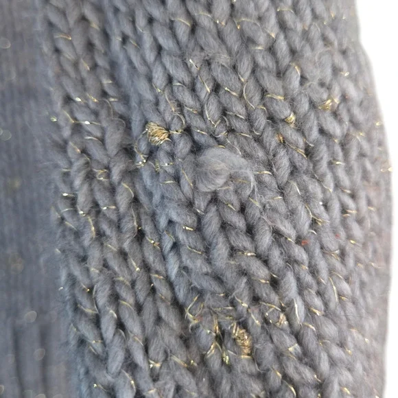 Who What Wear Cardigan Size XS Gray and Gold - Picture 5 of 5